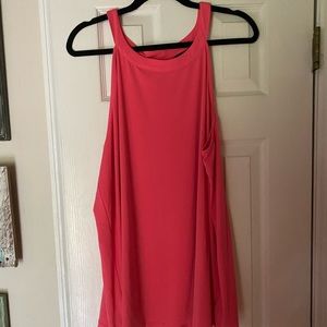Torrid tank goddess neck - coral - sz 3